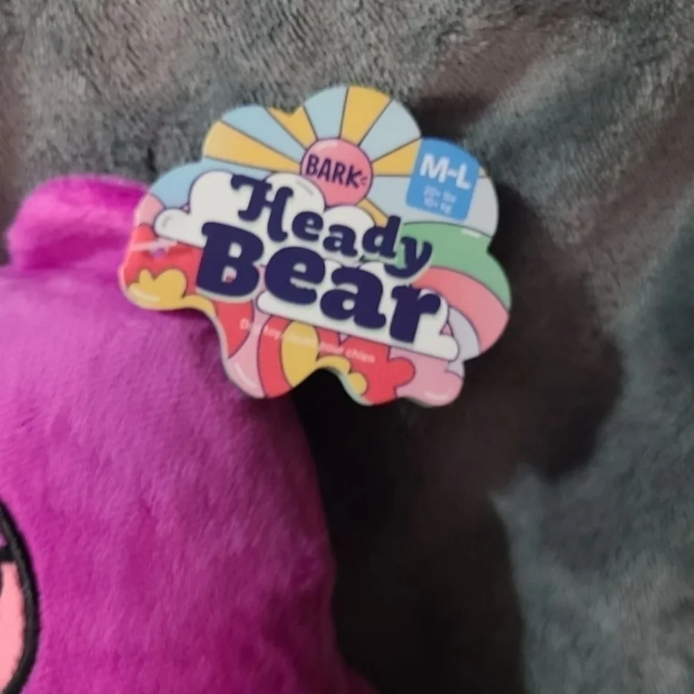 Barkbox Heady Bear M-L dog toy